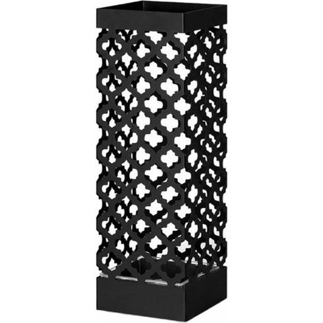 Portaombrelli Quadrato 15x15x49 Nero (1/2)