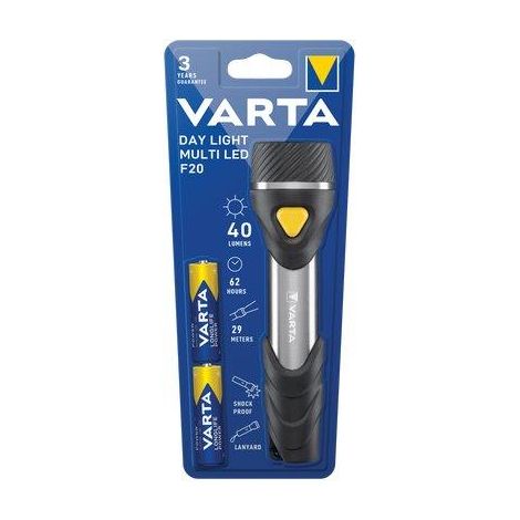 TORCIA LED DAY LIGHT MULTI VARTA  LED 9 2XSTILO AA INCLUSE