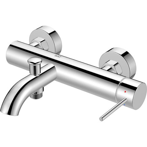 Swiss Aqua Technologies Miscelatore da parete Aurum per vasca da 150 mm senza doccia, cromo lucido (SATBAUR222CR)