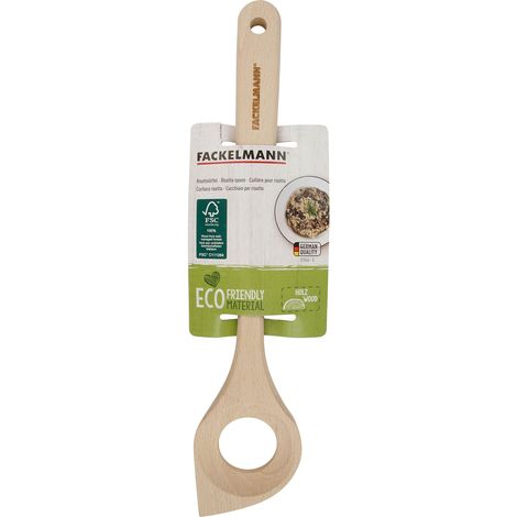 Fackelmann 31044 Cucchiaio da Risotto, Legno, 30 x 6,2 cm (1/3)
