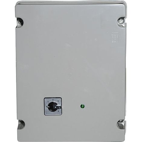 Boîtier de commande à 5 vitesses, 7 A, 400 V 380x180x380 mm - VIRTUS
