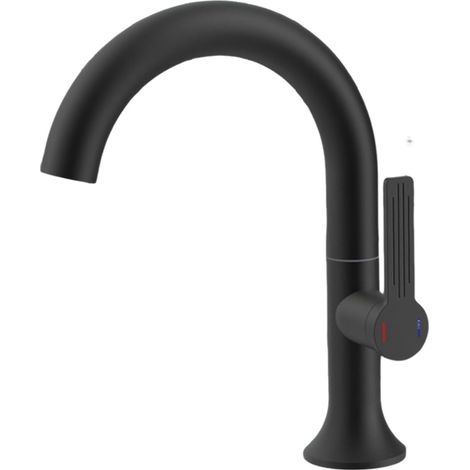 Mitigeur de lavabo, inox, eau froide, monocommande, pour vasque (1/5)