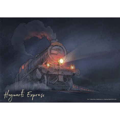Poster intissé - Harry Potter train Poudlard - 155 x 110 cm (1/3)