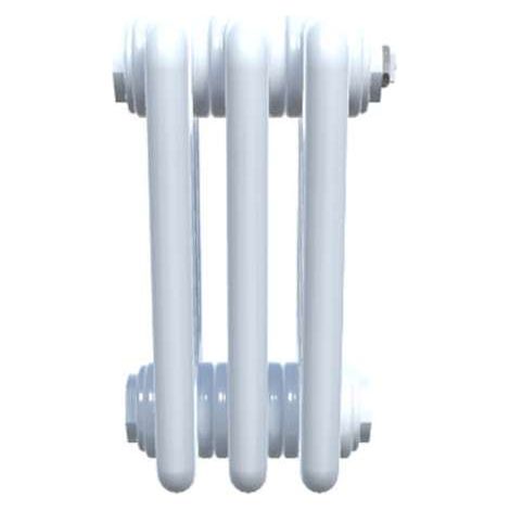 Bircham - White 4 Column Radiator H300mm x W161mm
