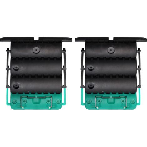 2 Attaches de Tablier, Click-Sur, 3 Maillons, Ep.8 mm, Verrou automatique Rigide pour Volet Roulant (1/5)
