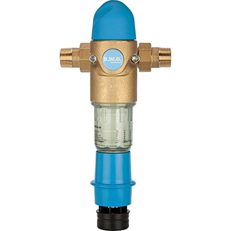 Riegler Rückspülfilter für Trinkwasser, DVGW-geprüft, R 3/4 (1/4)
