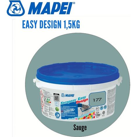 Joint époxy Kerapoxy Easy Design MAPEI  177 Sauge - 1,5 Kg