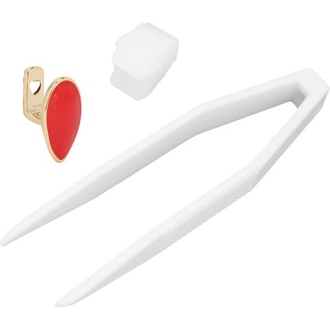 Appareil dentaire hip-hop, dents de vampire d'Halloween, rouge orange, une seule dent rouge (1/5)