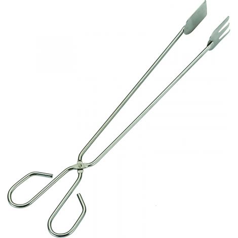 Pinza lunga in acciaio inox per spatola 35cm 4468 sauvic (1/2)