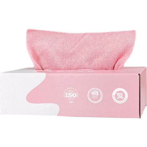 Chiffon De Nettoyage - Microfibre 20 cm x 20 cm - Pour Cuisine Bureau Atelier - Lot De 20 (1/5)