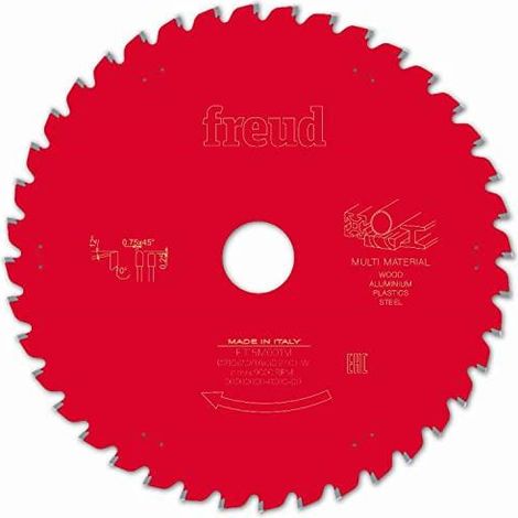 Lame de scie circulaire 210mm 40 dents pour mélaminé et MDF – Coupe nette et durable – F03FS09886 – Freud (1/3)
