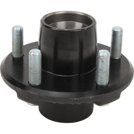 Moyeux de remorque 2000lbs 5 sur 4,5in, kit pour essieux 1in et 1-1/16in de remorque utilitaire ou bateau (1/5)