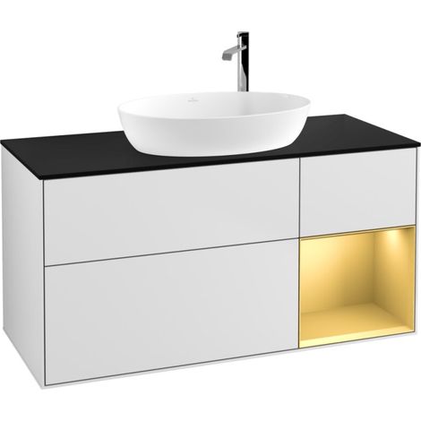 Villeroy & Boch F952HFMT Meuble sous-lavabo Finion F95 (1/2)