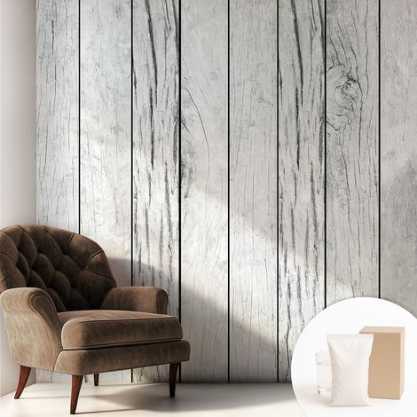 Tapete Vliestapete mit Kleber - trendige Wanddeko - elegant Fototapete für Wohnzimmer - Schlafzimmer Vintage-Flair 250x250 cm (1/5)