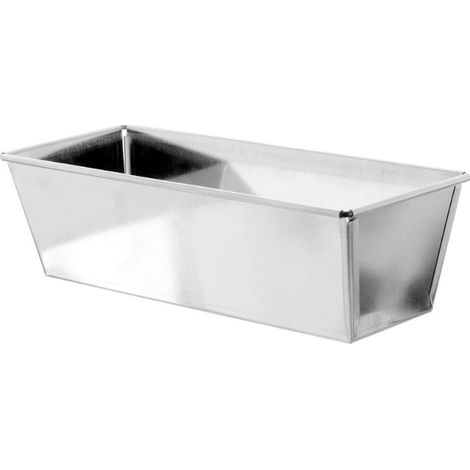 Moule à cake en fer blanc 8/9 parts 24 cm - Alice Délice