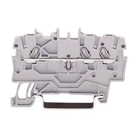 Borne de passage WAGO 2000-1301 3.50 mm ressort de traction Affectation: L gris 1 pc(s) (1/2)