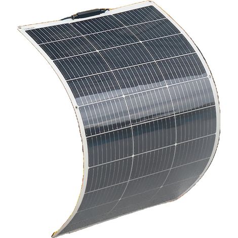 Panneau Solaire Flexible 240W, Haute Efficacité 21,8%, Kit d'Installation Complet (1/2)