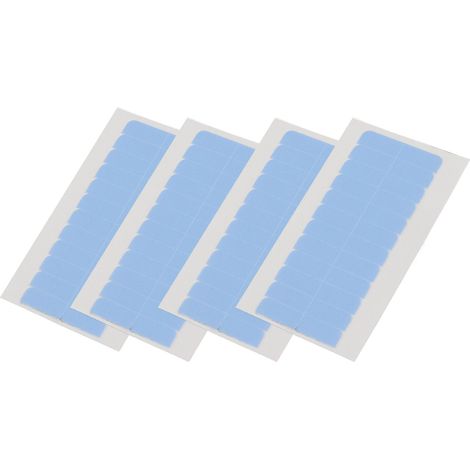 Lot de 60 extensions de cheveux couleur chair, ruban adhésif double face résistant, outils de coiffure (1/5)