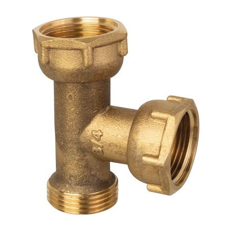 Té avec écrou prisonnier M3/4' F3/4' F3/4'