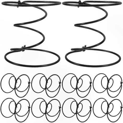 Kit de ressorts de rechange pour la réparation de meubles, 10 pièces par paquet, avec crochets, compatible avec les canapés, les bancs et les supports de chaises. (1/5)