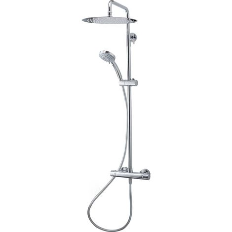 PRESTO 50059500 PYSA Grifo Ducha Termostática con Columna Rociador 300 mm Cromo - ref: 50059500 (1/3)