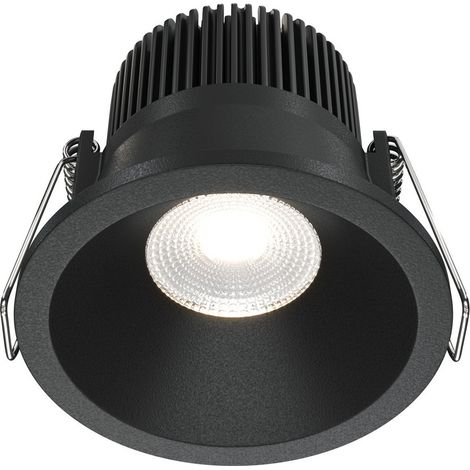 Maytoni Zoom Spot encastré extérieur noir 4000K 670lm IP65