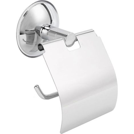 Porte-papier toilette mural en acier inoxydable, ventouse robuste, porte-rouleau de papier toilette pour salle de bain (1/5)