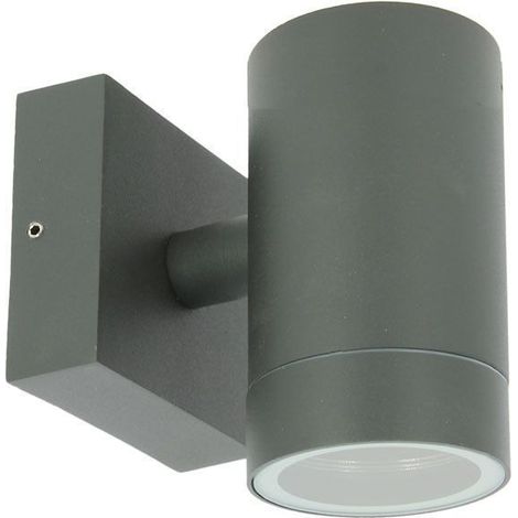 VENEDIG Anthrazit Außenwandleuchte Single Beam GU10 IP54