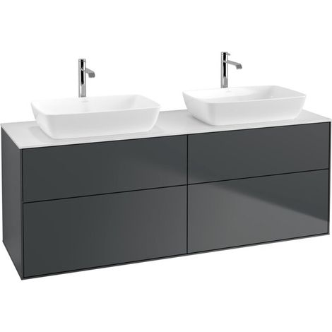 Villeroy & Boch F84100HG Armoire sous lavabo Finion F84 (1/2)