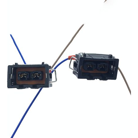 Compatible avec les anciens modèles Santana, Jetta, Volkswagen Lavida, Bosch, Koda, Octavia, Fabia, Superb, prise de klaxon en forme d'escargot -- JB1115-2P