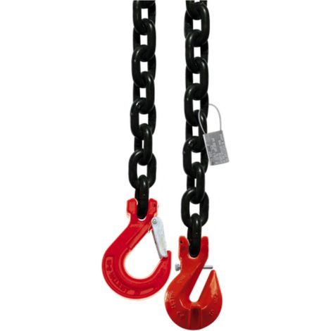 Chaîne d'arrimage 3,5 raccourcisseur + crochet à linguet 8mm ID MAT - CARL0835