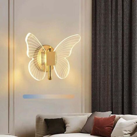 Modern LED Wall Light Indoor Wall Lamp Dimmable 3 Temperature Wall Light Fixture (1/4)