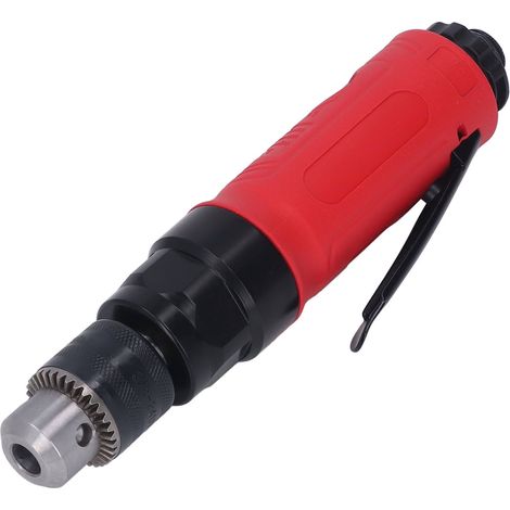 Perceuse pneumatique droite 3/8po poignée rectiligne à décélération avec clé 2500 tr/min (1/5)