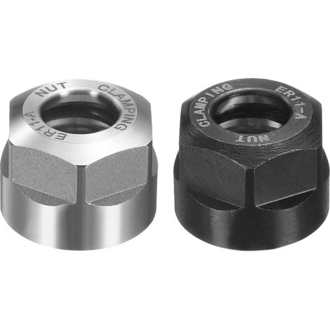 2pcs ER11-A(M14) Type Douille De Serrage Noir (1/5)