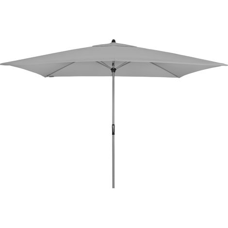 Doppler Sonnenschirm / Kurbelschirm "Active Auto Tilt 300 x 200", 300 x 200 cm, hellgrau, Bezug aus 100% Polyester, Gestell aus Aluminium, 6,8 kg Sonnenschirm / Kurbelschirm "Active Auto Tilt 300 x 20 (1/5)