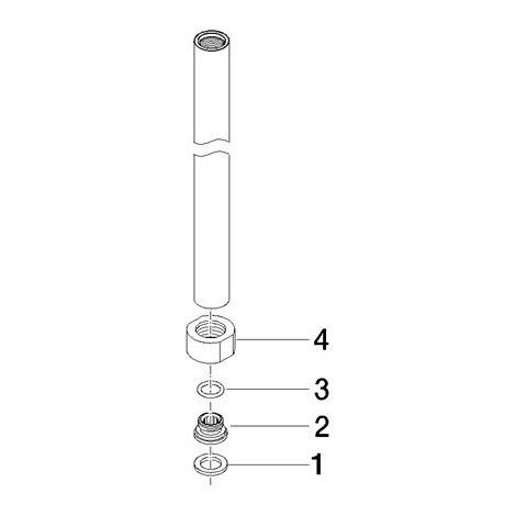 Dornbracht 90282209600-99 Pièces de rechange pour tuyau
