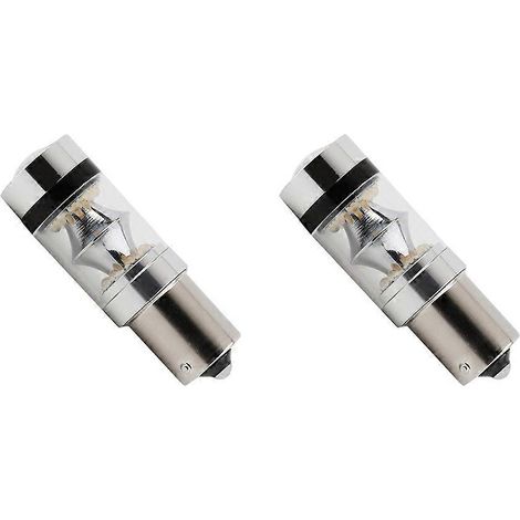 2 feux de recul LED 1156 ultra-lumineux de 100 W et 2000 lm pour véhicule. (1/5)