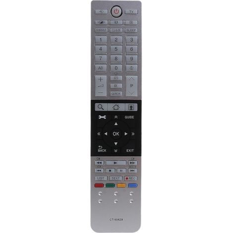 Verschleißfeste schwarze Fernbedienung CT-90429 für 47L6453D, 40L6363DG und 50L4363DG (1/4)