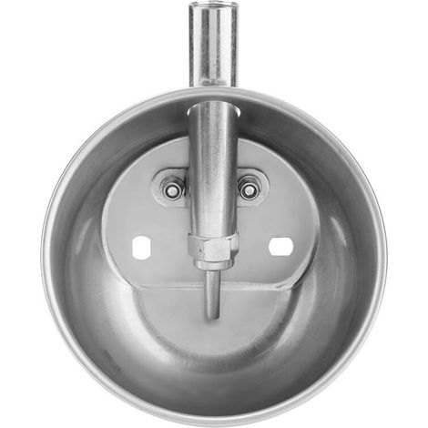 Abreuvoir Jeffergarden de 15 cm avec système de valve spécial pour économiser l'eau, idéal pour les cochons, les oiseaux, les chiens et autres animaux.-AquaForge