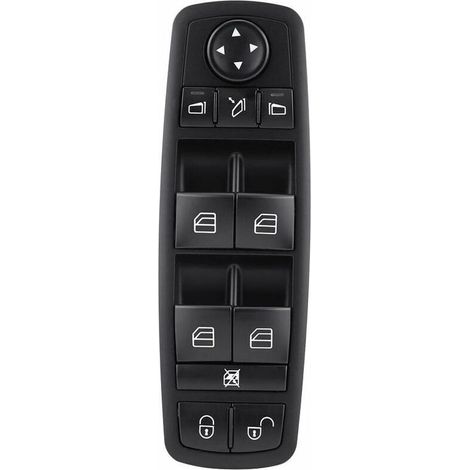 Commutateur de fenêtre principal d'alimentation - Pour Mercedes Benz W169 classe A W245 classe B - 1698206710 (1/4)