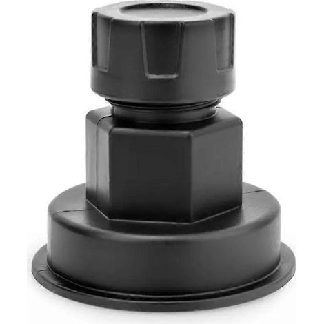 Adaptateur de tuyau d'aspirateur WXVA25-1213 pour aspirateur eau et poussière DeWALTraccord de tube collecteur de poussièrenoir (1/5)