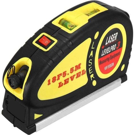 YMYNY Niveau laser multifonction professionnel de précision 5 m Pro Lv03 -