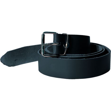 Cintura da Lavoro Sidex Nero 110 X in Cuoio 3,5 cm