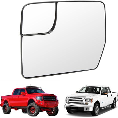 Rétroviseur chauffant côté conduite à gauche, compatible avec Ford F-150 2011-2014. (1/5)