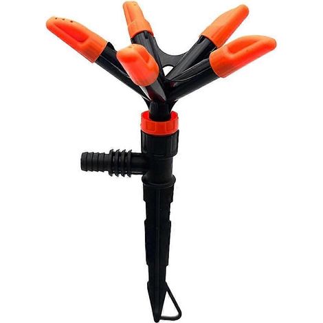 New Rotating Tripod Sprinkler Five Arm Garden Sprinkler With Automatic Rotation (1/5)