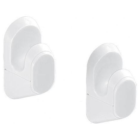 APPENDIABITI 2PZ PLASTICA BIANCO GEDY JUNIOR