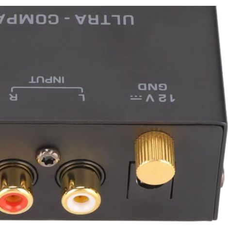 Préamplificateur de phonographe PP400 - Double gain - Faible bruit - Haute sensibilité (1/4)