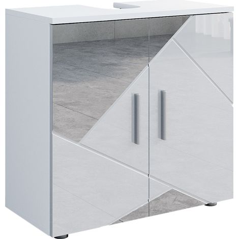Waschbeckenunterschrank Irma, Weiß, 60 x 59 cm, Vicco (1/5)