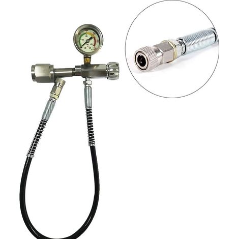 PCP Nachfülladapter Paintball Luftgewehr Füllstation Adapter 0-4500PSI+ Hose
