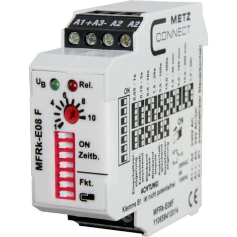 Relé metz-connect MFRk-E08 F multifunción 230V 24V